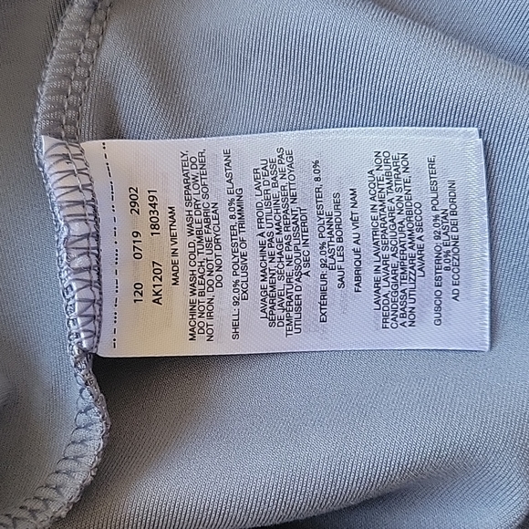 NWT, Columbia Bryce Canyon blue and white striped women's XS Hoodie - Picture 10 of 15